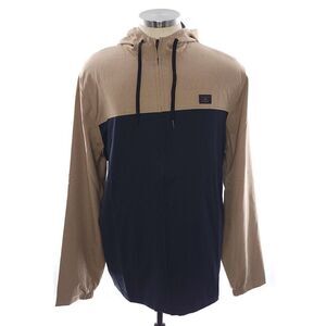 Travis Matthew Heater Series Beer Garden Black Portabella Hooded Zip Jacket XL